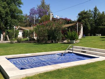 VENTA de CASA tipo campestre de UNA PLANTA, Fraccionamiento Cabañas de Valsequillo