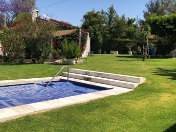 VENTA de CASA tipo campestre de UNA PLANTA, Fraccionamiento Cabañas de Valsequillo