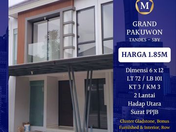 Grand Pakuwon, Dijual Rumah Area Tandes dekat Raya Manukan Kulon Jelidro Margomulyo Sukomanunggal Citraland Darmo Satelit Surabaya
