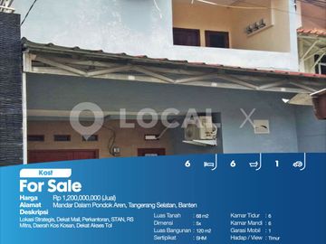 Kost Mandar Dalam Pondok Aren, Tangerang Selatan, Banten