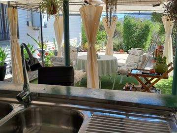 venta de parcela con casa en Oasis La campana Hijuelas