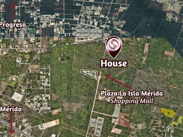 Casa con alberca privada y terraza, en venta, Zona Norte, Mérida