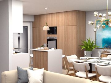 Venta de Flat y dúplex de estreno en San Borja