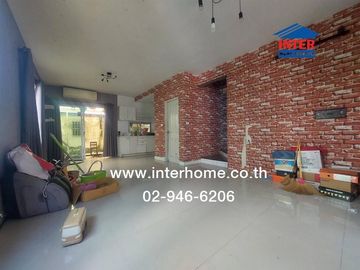 3-storey townhouse, 21.2 sq m, Town Plus Village, Pracha Uthit, next to Big C Pracha Uthit, Pracha Uthit Intersection 90, Pracha Uthit Road, Thung Khr