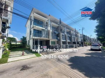 3-storey townhouse, 21.2 sq m, Town Plus Village, Pracha Uthit, next to Big C Pracha Uthit, Pracha Uthit Intersection 90, Pracha Uthit Road, Thung Khr