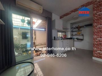 3-storey townhouse, 21.2 sq m, Town Plus Village, Pracha Uthit, next to Big C Pracha Uthit, Pracha Uthit Intersection 90, Pracha Uthit Road, Thung Khr