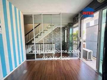 3-storey townhouse, 21.2 sq m, Town Plus Village, Pracha Uthit, next to Big C Pracha Uthit, Pracha Uthit Intersection 90, Pracha Uthit Road, Thung Khr