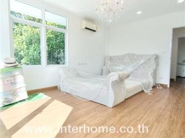 2-storey detached house, 69 sq m., Village, Tambon Ruamchok (Chokchai 4), near Paolo Hospital, Chokchai 4 Alley, Chokchai 4 Alley 54, Intersection 15,
