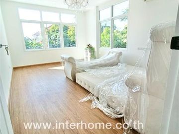 2-storey detached house, 69 sq m., Village, Tambon Ruamchok (Chokchai 4), near Paolo Hospital, Chokchai 4 Alley, Chokchai 4 Alley 54, Intersection 15,
