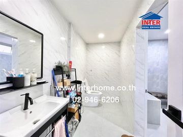 2-storey detached house, 69 sq m., Village, Tambon Ruamchok (Chokchai 4), near Paolo Hospital, Chokchai 4 Alley, Chokchai 4 Alley 54, Intersection 15,