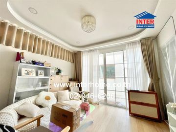 2-storey detached house, 69 sq m., Village, Tambon Ruamchok (Chokchai 4), near Paolo Hospital, Chokchai 4 Alley, Chokchai 4 Alley 54, Intersection 15,
