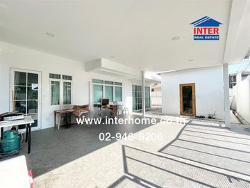 2-storey detached house, 69 sq m., Village, Tambon Ruamchok (Chokchai 4), near Paolo Hospital, Chokchai 4 Alley, Chokchai 4 Alley 54, Intersection 15,