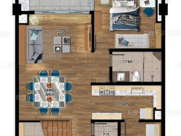 FOR SALE Modern 3 bedroom unit located at Pico de Loro Hamilo Coast, Nasugbu, Batangas