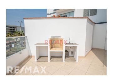 Alquiler De Moderno Departamento De Estreno Con Terraza – Surquillo