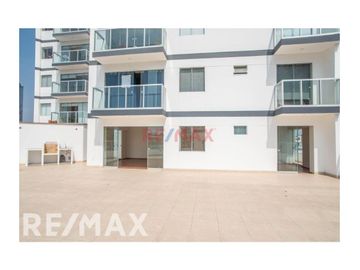 Alquiler De Moderno Departamento De Estreno Con Terraza – Surquillo