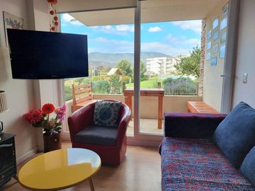 Moderno departamento en Papudo playa