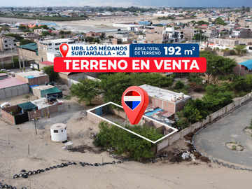 Venta Terreno Urb. Los Médanos, Subtanjalla