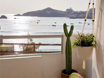 Vendo departamento primera fila frente al mar, 3 hab. bahia sur, san bartolo