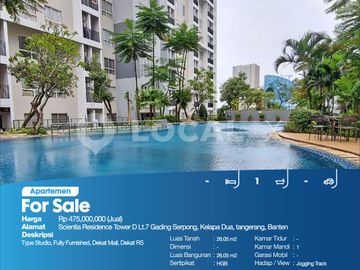 Apartemen Scientia Residence Tower D Lt.7 Gading Serpong, Kelapa Dua, tangerang, Banten