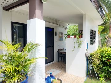 Semi Furnished House For Sale Astele Subdivision Maribago, Lapu-Lapu City Corner Unit with Improvements Beside Tambuli