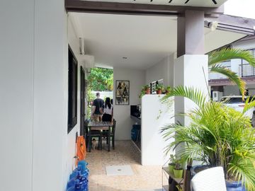 Semi Furnished House For Sale Astele Subdivision Maribago, Lapu-Lapu City Corner Unit with Improvements Beside Tambuli
