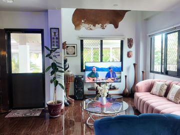 Semi Furnished House For Sale Astele Subdivision Maribago, Lapu-Lapu City Corner Unit with Improvements Beside Tambuli