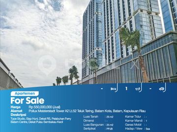 Apartemen Pollux Meisterstadt Tower A2 Lt.52 Teluk Tering, Batam Kota, Batam, Kepulauan Riau