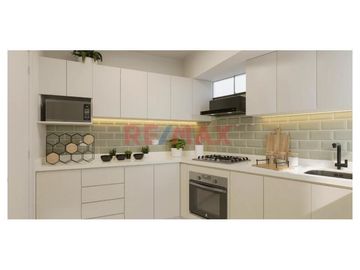 Moderno Flat De Estreno Con Áreas Comunes