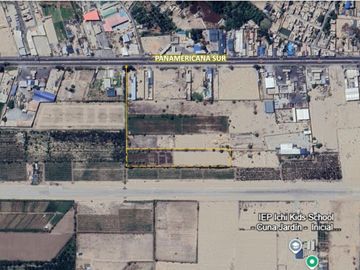 Terreno de 2.2 HA a 300m de la Panamericana Sur en Ica!  Casa de Campo o Proyecto Rural  🌳🍃