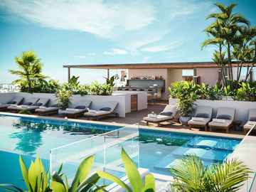 Vista al mar y administración Condo Hotelera - Sólo siéntate y disfruta de los rendimientos de tu inversión.