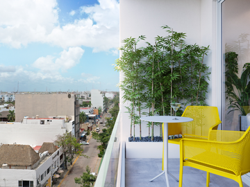 Vista al mar y administración Condo Hotelera - Sólo siéntate y disfruta de los rendimientos de tu inversión.