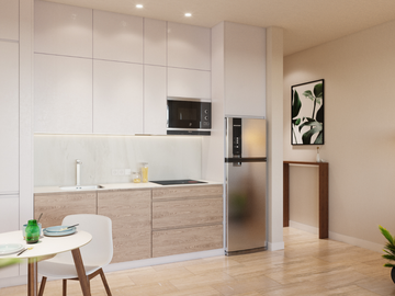 Vista al mar y administración Condo Hotelera - Sólo siéntate y disfruta de los rendimientos de tu inversión.