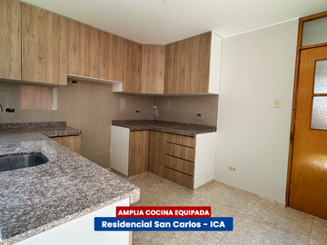 CASA CERCA A PARQUE - RESIDENCIAL SAN CARLOS (ICA)