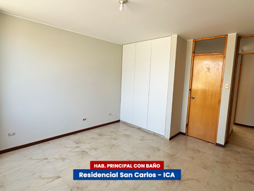 CASA CERCA A PARQUE - RESIDENCIAL SAN CARLOS (ICA)