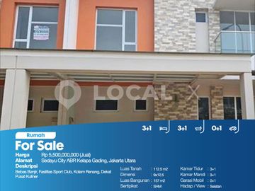 Rumah Sedayu City ABR Kelapa Gading, Jakarta Utara