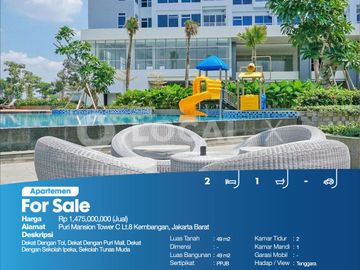 Apartemen Puri Mansion Tower C Lt.8 Kembangan, Jakarta Barat