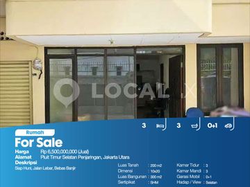 Rumah Pluit Timur Selatan Penjaringan, Jakarta Utara