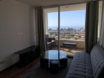 SE VENDE DEPARTAMENTO CON VISTA AL MAR, LOMAS DE MONTEMAR - CONCÓN