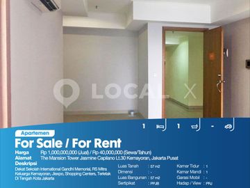 Apartemen The Mansion Tower Jasmine Capilano Lt.30 Kemayoran, Jakarta Pusat