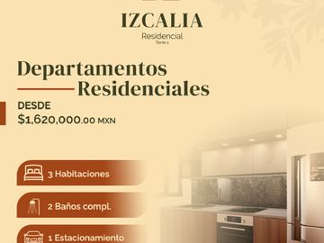 DEPARTAMENTO EN VENTA EN SAN ANDRES CHOLULA LA RADIAL CERCA UVM