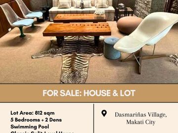 For Sale: Classic Split-Level House located at Dasmariñas Village, Makati City