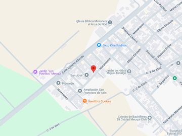 CASA ECONOMICA EN VENTA – GRAN OPORTUNIDAD DE INVERSIÓN - (REMATE) – Orquídeas 1101, 33130 Pedro Meoqui, Chih.