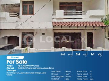 Rumah Bukit Duri Permai Jatinegara Jakarta Timur