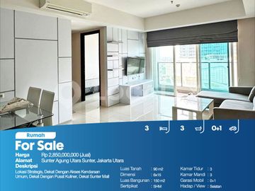 Rumah Sunter Agung Utara Sunter, Jakarta Utara