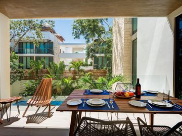 Último depa de remate, 2 recámaras y 134 m2 en Aldea Tulum