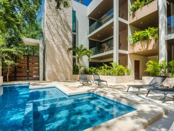 Último depa de remate, 2 recámaras y 134 m2 en Aldea Tulum