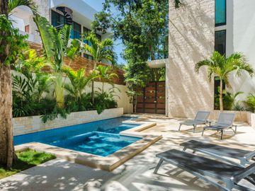 Último depa de remate, 2 recámaras y 134 m2 en Aldea Tulum