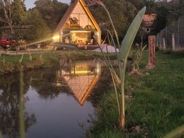 GRAN CABAÑA EN VENTA, CON LAGO PROPIO...