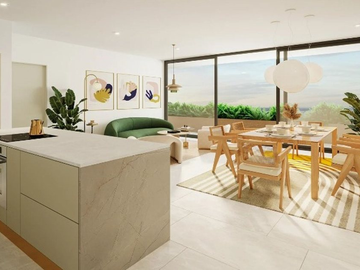Departamento en proyecto en venta en el Ed The Hills