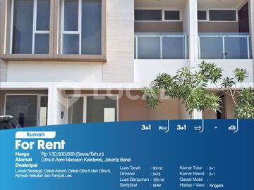Rumah Citra 8 Aero Mansion Kalideres, Jakarta Barat